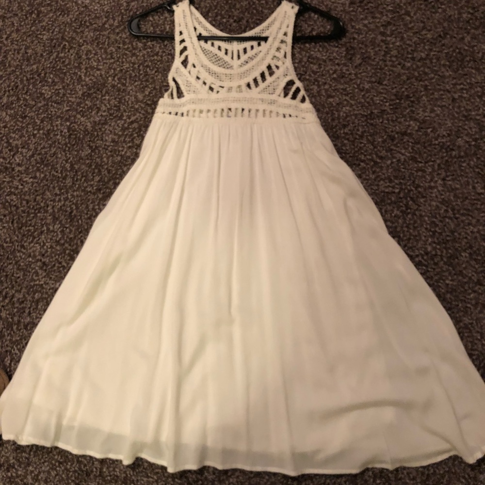 white dress